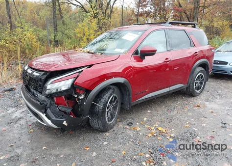 2023 Nissan Pathfinder Rock Creek 4Wd z USA, uszkodzony, nr VIN 5N1DR3BD4PC271477